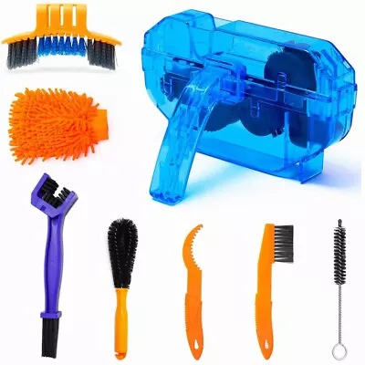 8 Pack Bike Cleaning Tools Set Bicycle Clean Brush Kit USA • $12.99