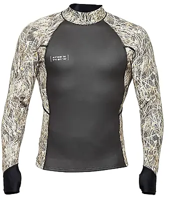 NEW Wetsox Mens Wetsuit Top CAMO Size Small Medium - MSRP $75 - BLOW OUT SALE! • $4.99