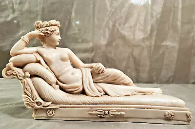 Vintage A. GIANNETTI Venus Victus Italian Resin Sculpture Figurine • £72.58