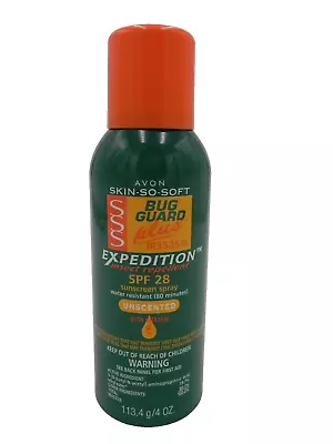 Avon Skin So Soft Bug Guard Plus IR3535® Expedition™ Aerosol Spray SPF 28 New • $18.95