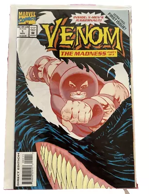 Venom: The Madness (Vol 1) #1 - 1993 Marvel Comics With Juggernaut • $3.99