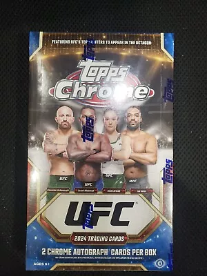 2024 Topps Chrome UFC HOBBY Box FACTORY SEALED Free Shipping • $200