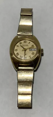 Vintage Bulova Accutron N5 Watch Gold Electroplate 1/40 10k RGP Duchess Band • $74.99