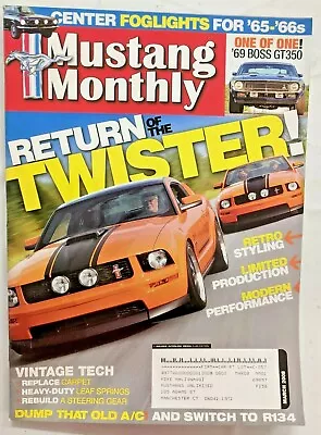 Mustang Monthly Magazine March 2008 Return Of The Twister Switch To R134-M283 • $9.99