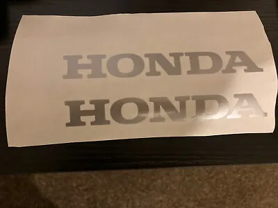 Honda Tank Stickers Fairing Silver • £2.99