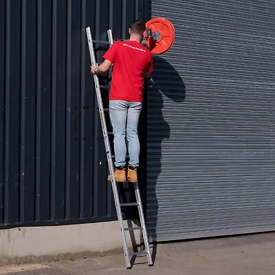 Single Section Ladder - Trade Master Pro Pole Ladder - EN131 Certified • £59.99