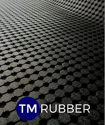 Rubber Perforated Mat Van Ute Tray Matting W1830mm X L1150MM X D10mm FREE POST • $110