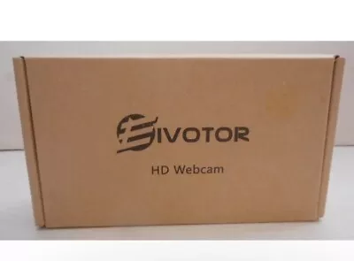 HD Webcam EIVOTOR PC Webcam 720P USB Mini Computer Camera Built-in Mic Black • $8.95