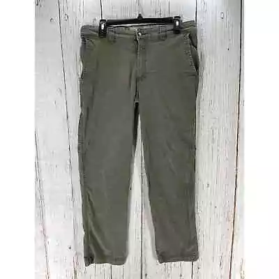 Columbia Pants Men Size 34 Green Outdoor Gorpcore Causal FLAW • $7.75