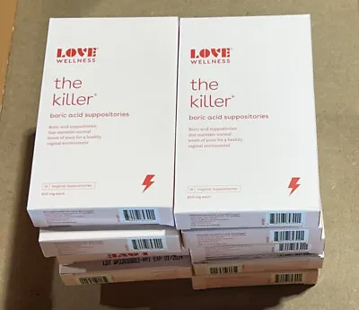 (Lot Of 50) Love Wellness The Killer - 14 Ct. Exp. 01/24 • $199.99