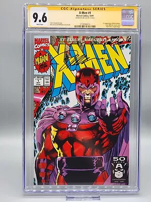 X-Men #1 CGC 9.6 Signed By Jim Lee Magneto Variant • $2.25