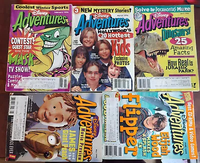 Disney Adventures 1996 Lot Of 11- Missing January & August • $39.95