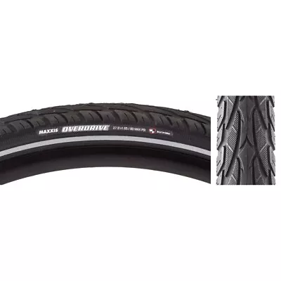 Maxxis Overdrive Tire 27.5 X 1.65 Clincher Wire Black Reflective Single Silk • $39.22