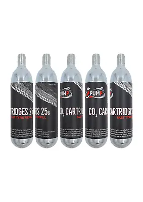 £3.09 • Buy 25g Upump CO2 Threaded Cartridges For Pump Inflators, Bike Tyre Pump Gas AND KIT