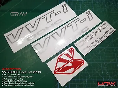 VVTi DOHC Vinyl Sticker Set 2PCS • $5.99