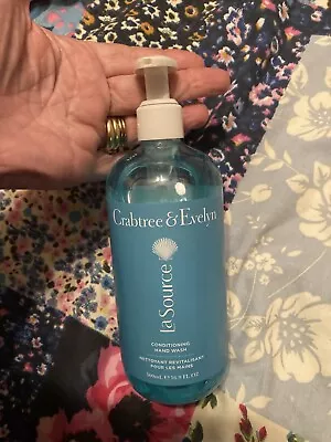 Crabtree & Evelyn La Source Conditioning Hand Wash Big 500ml Pump Brand New • £9.99