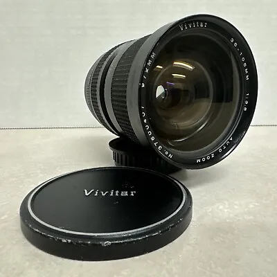 Vintage Manual Focus Vivitar Lens 35-105mm 1:3.5 Auto Zoom Camera K/AR Mount • $45