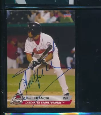 1999 Just #230 Marcos Scutaro Buffalo Bisons Signed Autograph (DO38) SWSW6 • $10