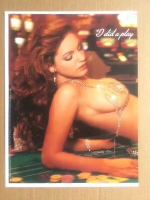 KELLY BROOK  Ex-Scrapbook 2022  Original Vintage Magazine Clipping / Poster • £15