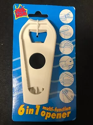 £3.99 • Buy 6 In 1 Multi Opener - Jars, Cans, Bottles And More - Arthritis  Aid (ref(E11)