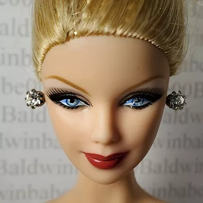 $7.97 • Buy Jewelry ~ Barbie Doll Jazz Baby Faux Diamond Silver Stud Earrings Accessory
