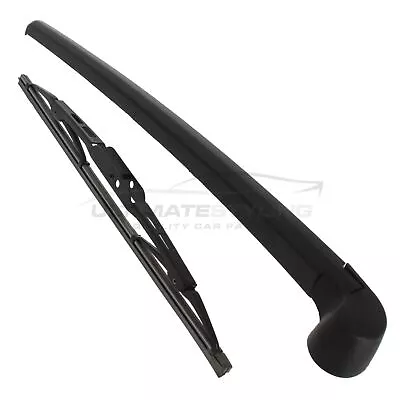 Rear Windscreen Wiper Arm & Blade Set 34 Cm Audi A4 B6 8E Avant Estate 2001-2008 • $11.30