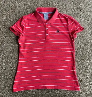 £11.99 • Buy Genuine Adidas Golf Performance Essentials Polo Shirt - Ladies - Size 8 (A497)