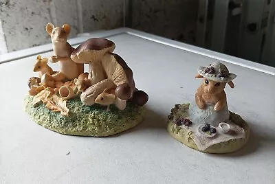 £9.50 • Buy Border Fine Arts Items - Mice Family And Brambley Hedge