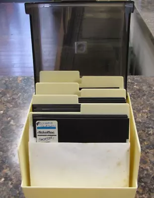 Lot Of (14) Various Vintage Software 5 1/4  Floppy Disks With Storage Case AX42 • $9.99