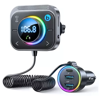 Bluetooth FM Transmitter Car Radio Player MP3 Adapter Modulator 2USB Charger≮; • $27.80