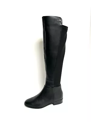 Michael Kors Womens Bromley Over The Knee Boot Black 7 M • $119