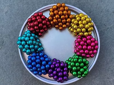 £12 • Buy Fidget Magnet Building Stress Relief Balls X 100 Balls 5mm