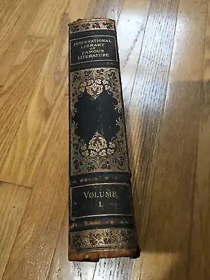 The International Library Of Famous Literature Volume I.  (R. Garnett Editor) • £8.03