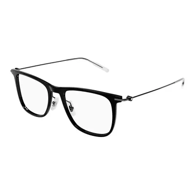 NEW Mont Blanc MB0206o-001 Black Ruthenium Eyeglasses • $241.13