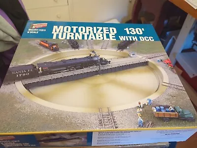 N-scale Motorized 130' Turntable With Dcc Walthers/cornerston 933-2616 Brand New • $350