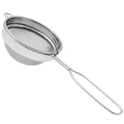$8.91 • Buy Fine Mesh Stainless Steel Tea Strainer - Filter For Tea, Coffee