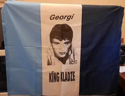 Vintage Georgi Kinkladze Kinky Football City Flag Gift From Manchester • £7.99