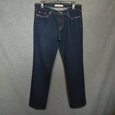 J Brand Mid-Rise Cigarette Leg Womens Jeans Size 31 X 30 Stretch • $45