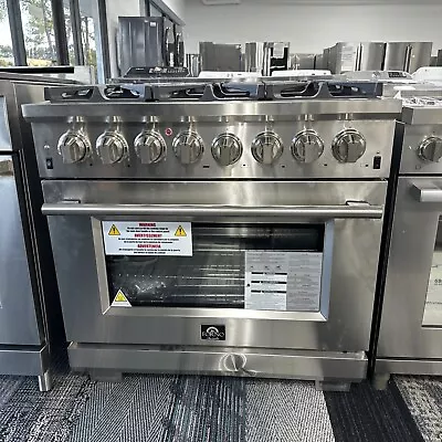 Forno Capriasca FFSGS6187-36 36  Stainless 6 Burner All Gas Range • $2399