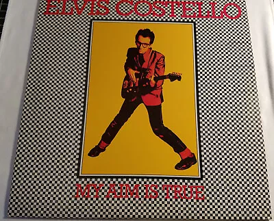 Elvis Costello - My Aim Is True - Vinyl Record - 1977 Pressing - Yellow Back • $19.99