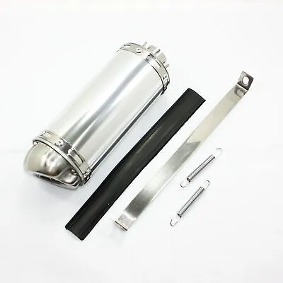 32mm Exhaust Muffler + Clamp 125cc 140cc 150cc 160cc PIT PRO Trail Dirt Bike • $25.44