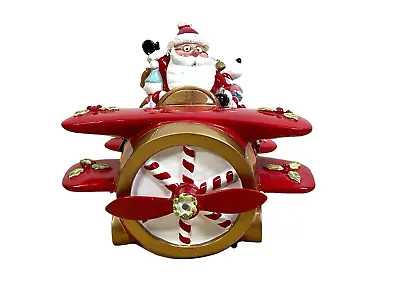 Fitz And Floyd Christmas Spirit Of Saint Nick Music Box Holiday Musicals • $130