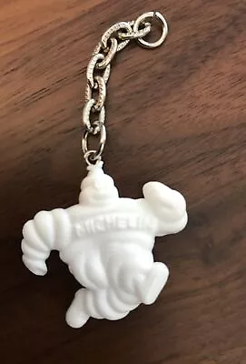 Vintage 1980's MICHELIN MAN Keychain Advertising Tire Guy Plastic Promo Used • $9.99
