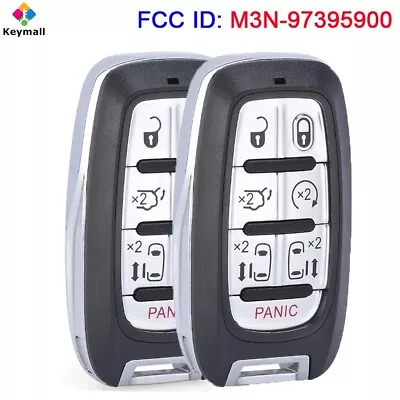 M3N-97395900 Remote Key Fob For Chrysler Pacifica 2017 18 19 Voyager 2020 21 22 • $53.60