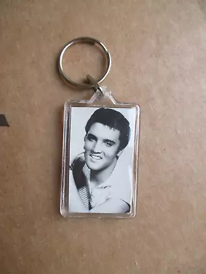 Vintage Elvis Presley  Picture Frame  Keychain 1 1/4 X 2 • $9.99