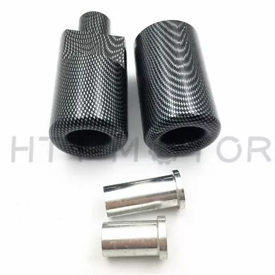 Carbon Fiber Frame Sliders Protector For Suzuki GSXR GSX-R 1000 2005-2006 • $25.34