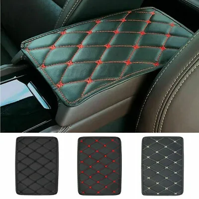 $3.76 • Buy 1Pc Armrest Pad Cover Center Console Box PU Leather Cushion Mat Car Accessories