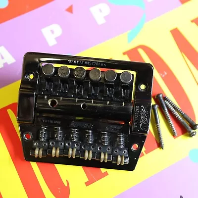 $315 • Buy 80’s Kahler 2300 Tremolo Bridge Vibrato Black Flyer USA American Black