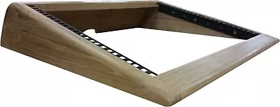£229 • Buy Solid Oak 19 Inch Angled Desktop Rack Riser Recording Studio Furniture (SMPR)