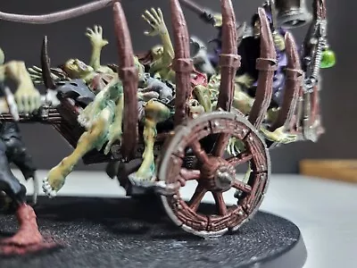 Custom Painted Warhammer Age Of Sigmar- Vampire Counts Corpse Cart • $80